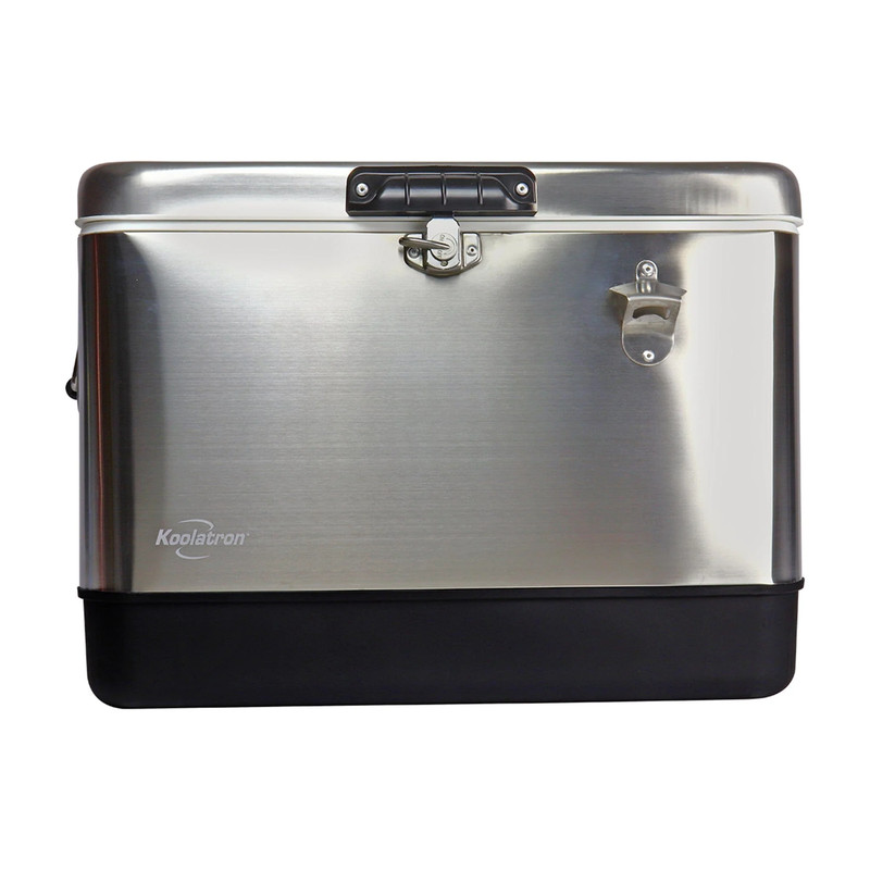 Koolatron Steel Ice Chest Cooler 54 qt.